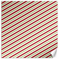 Stripes Striped Design Pattern Canvas 16  X 16   by Nexatart