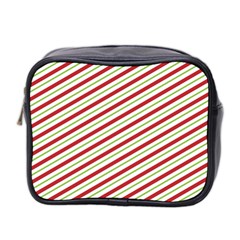 Stripes Striped Design Pattern Mini Toiletries Bag 2-side by Nexatart