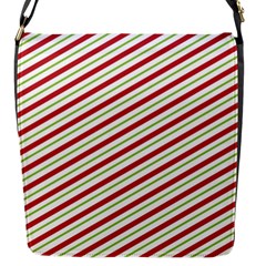 Stripes Striped Design Pattern Flap Messenger Bag (S)