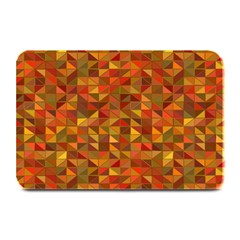 Gold Mosaic Background Pattern Plate Mats by Nexatart