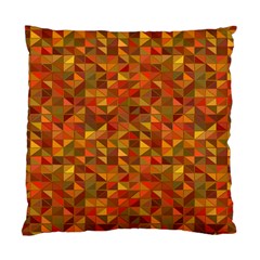 Gold Mosaic Background Pattern Standard Cushion Case (two Sides) by Nexatart