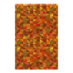 Gold Mosaic Background Pattern Shower Curtain 48  X 72  (small)  by Nexatart