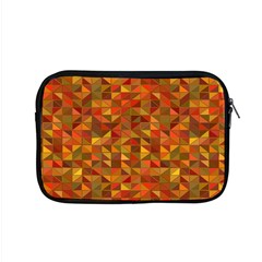 Gold Mosaic Background Pattern Apple Macbook Pro 15  Zipper Case