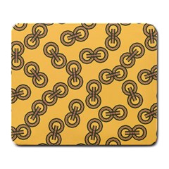 Abstract Shapes Links Design Large Mousepads by Nexatart