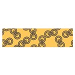 Abstract Shapes Links Design Satin Scarf (Oblong) Front