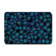 Background Abstract Textile Design Small Doormat  by Nexatart