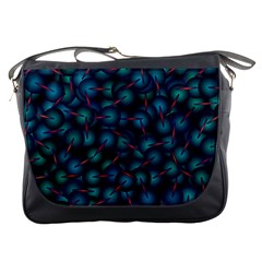 Background Abstract Textile Design Messenger Bags by Nexatart