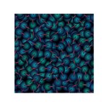 Background Abstract Textile Design Small Satin Scarf (Square) Front