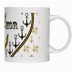 Anchor Heart White Mugs Right