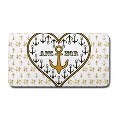 Anchor Heart Medium Bar Mats by Nexatart