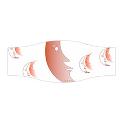 Moon Moonface Pattern Outlines Stretchable Headband