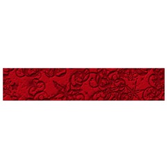 Christmas Background Red Star Flano Scarf (small) by Nexatart