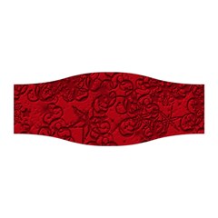 Christmas Background Red Star Stretchable Headband