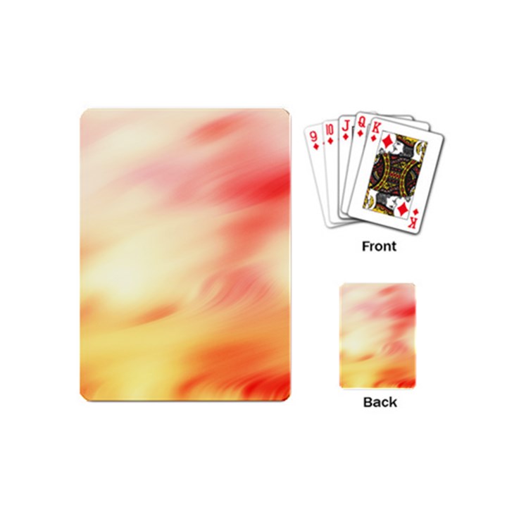 Background Abstract Texture Pattern Playing Cards (Mini) 