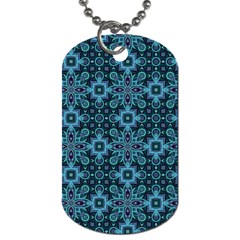 Abstract Pattern Design Texture Dog Tag (one Side) by Nexatart