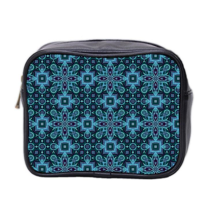 Abstract Pattern Design Texture Mini Toiletries Bag 2-Side