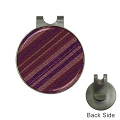 Stripes Course Texture Background Hat Clips With Golf Markers by Nexatart