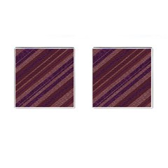 Stripes Course Texture Background Cufflinks (square) by Nexatart