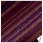 Stripes Course Texture Background Canvas 16  x 16   15.2 x15.41  Canvas - 1