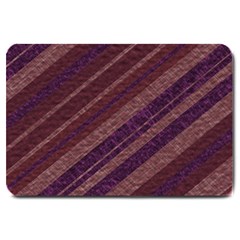 Stripes Course Texture Background Large Doormat  by Nexatart