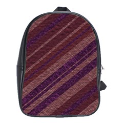 Stripes Course Texture Background School Bags (xl)  by Nexatart