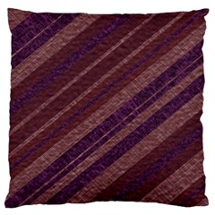 Stripes Course Texture Background Standard Flano Cushion Case (two Sides) by Nexatart