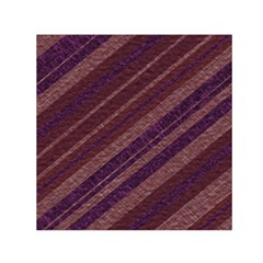 Stripes Course Texture Background Small Satin Scarf (square) by Nexatart