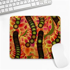 Abstract Background Digital Green Large Mousepads