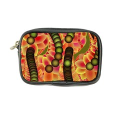 Abstract Background Digital Green Coin Purse