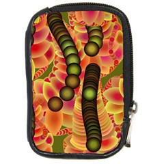 Abstract Background Digital Green Compact Camera Cases