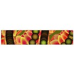 Abstract Background Digital Green Flano Scarf (Small) Front