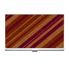 Stripes Course Texture Background Business Card Holders by Nexatart