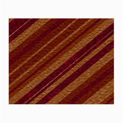 Stripes Course Texture Background Small Glasses Cloth (2-side) by Nexatart