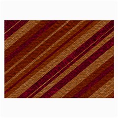 Stripes Course Texture Background Large Glasses Cloth (2-side) by Nexatart