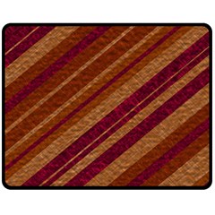 Stripes Course Texture Background Double Sided Fleece Blanket (medium)  by Nexatart