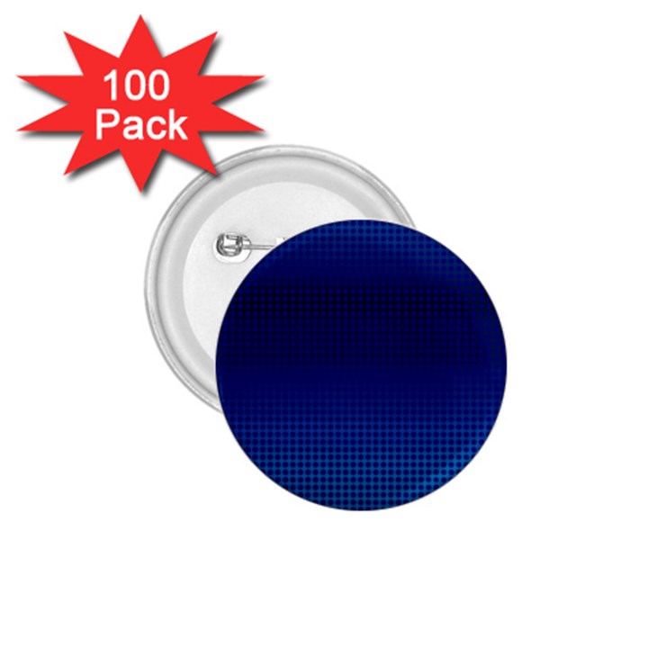 Blue Dot 1.75  Buttons (100 pack) 