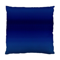 Blue Dot Standard Cushion Case (two Sides)