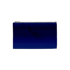 Blue Dot Cosmetic Bag (small)  by PhotoNOLA