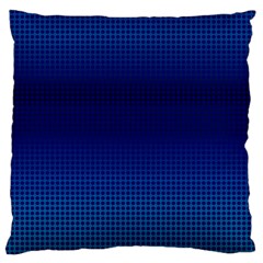 Blue Dot Standard Flano Cushion Case (two Sides) by PhotoNOLA