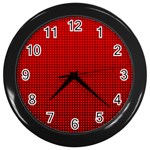 Redc Wall Clocks (Black) Front