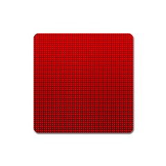 Redc Square Magnet by PhotoNOLA