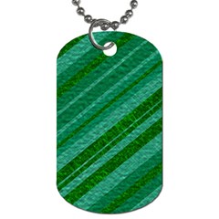 Stripes Course Texture Background Dog Tag (one Side) by Nexatart