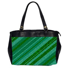 Stripes Course Texture Background Office Handbags (2 Sides)  by Nexatart