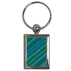 Stripes Course Texture Background Key Chains (rectangle)  by Nexatart