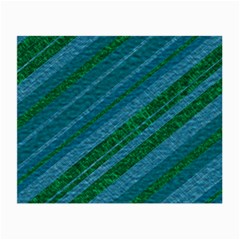 Stripes Course Texture Background Small Glasses Cloth (2-side) by Nexatart