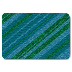 Stripes Course Texture Background Large Doormat  by Nexatart