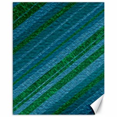 Stripes Course Texture Background Canvas 11  X 14  