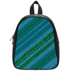 Stripes Course Texture Background School Bags (small)  by Nexatart