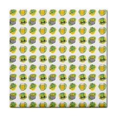 St Patrick S Day Background Symbols Tile Coasters by Nexatart