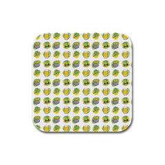 St Patrick S Day Background Symbols Rubber Square Coaster (4 Pack)  by Nexatart